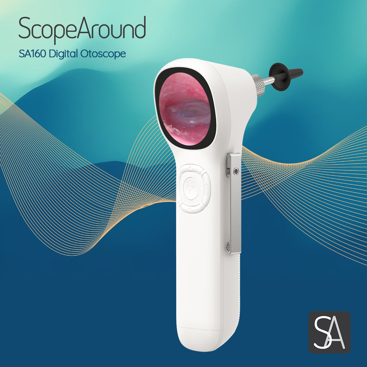 SA160 Digital Otoscope with IPS Screen